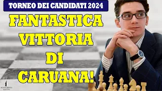 CARUANA PRIMO AL TORNEO DEI CANDIDATI | DIFESA SICILIANA