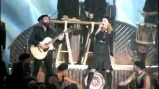 Madonna dedicates "Masterpiece" to Lady Gaga in Atlantic City