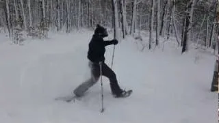 Freestyle Snowshoeing