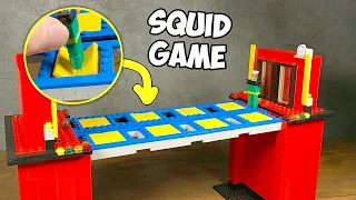 I made Lego Squid Game Glass Bridge