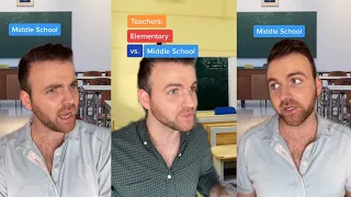 Teachers: Elementary vs. Middle School | TikTok Compilation (Parts 1-10) | scott.frenzel