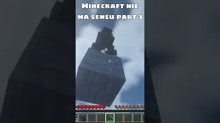 Minecraft nie ma sensu part 3 #shorts #minecraft #minecraftshorts #śmieszne