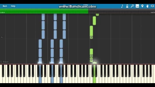 skillet- forgiven on piano