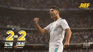 Real Madrid vs Valencia 2-2 (La Liga) - All Goals & Extended Highlights - 27 August 2017