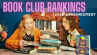 Ranking Our 2023 Book Club Picks + Announcing Our 2024 Books!