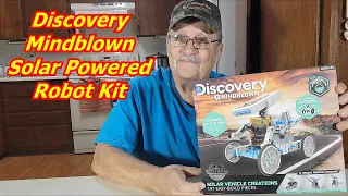 Discovery Mindblown Solar Powered Robot STEM Kit 12 in 1 Open Build Review