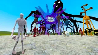 NEW SCP-096: SL THE SHY GUY UPDATE VS ALL TREVOR HENDERSON CREATURES!! - Garry's Mod Sandbox