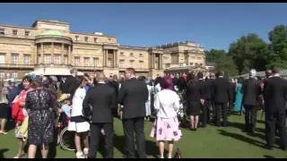 Forces TV report on Blind Veterans UK Buckingham Palace Garden Party 2015