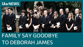 Dame Deborah James' funeral: Friends and family bid farewell to cancer campaigner | ITV News