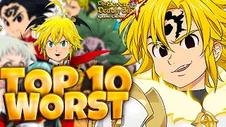 Grand Cross' Top 10 WORST Units Released in History