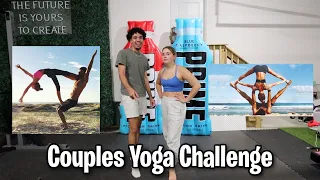 COUPLES YOGA CHALLENGE! W/MY GIRLFRIEND