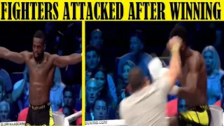 Top 10 Fighters Who Got Jumped In The Ring by The Opposing Corners Trainer & Entourage