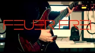 Rammstein - Feuer Frei (Live) Guitar cover by Robert Uludag/Commander Fordo