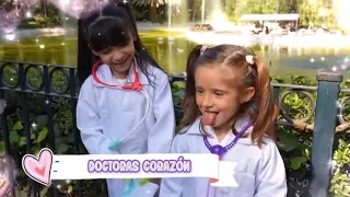 Saritah Bebe juega a la DOCTORA con @hermanitasCARDENAS - Videos y diversion para niños