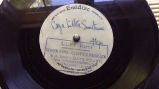 "Cry A Little Sometimes” Unknown, Unreleased UK 1965 Demo Acetate Beat, Soul !!!