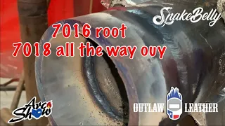 7016 lo-hi root and 7018 fill and cap