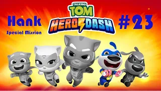 Talking Tom Hero Dash - Hank Special Mission Gameplay #23