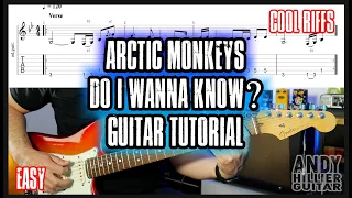 Arctic Monkeys - Do I Wanna Know? Guitar Tutorial Lesson