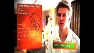 Nico Hulkenberg's Guide to Sepang Track - Force India - Formula 1 2012