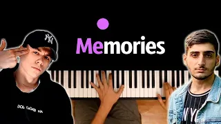 Xcho & MACAN - Memories ● караоке | PIANO_KARAOKE ● ᴴᴰ + НОТЫ & MIDI