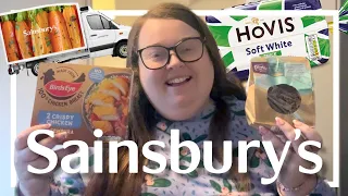 SAINSBURY FOOD SHOP | first time trying their home delivery