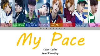 Stray Kids (스트레이 키즈) – My Pace (OT8) (Color Coded Lyrics) (Han/Rom/Eng)