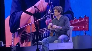 John Mayer - Covered in Rain. Amsterdam, Ziggo Dome March 22nd 2024. (Live, Sign Request)