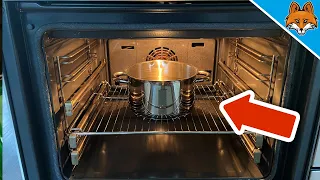 SO einfach hast du deinen BACKOFEN noch nie gereinigt 💥 (Geheimer Trick) 🤯