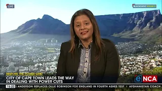 City of Cape Town leads the way in dealing with power cuts