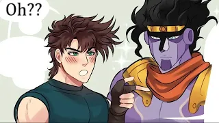 Young Joseph Meets Jotaro JoJo Comic Dub