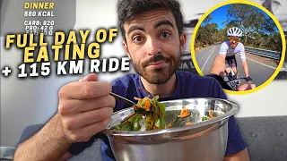 What I Eat in a Day to Ride 4 Hours (Climbing Training)