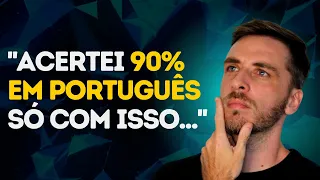 Como acertar 90% em português para concurso só com questões e engenharia reversa