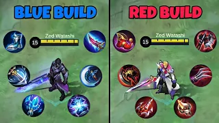 Alucard Blue Build vs Red Build