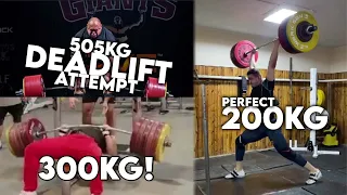 Heaviest Squat in Chinese Weightlifting - 300kg Bench Press - Sika News Show