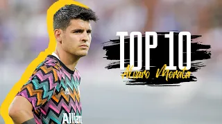 TOP 10 GOALS BY ALVARO MORATA WITH JUVENTUS ⚪⚫🔥