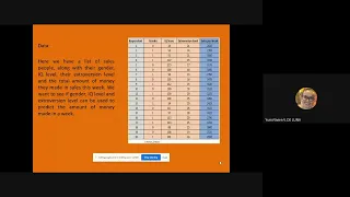 Lecture on OLS Regression using JAMOVI