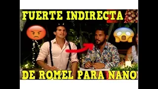 Fuerte indirecta de romel a nano