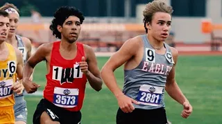 A FRESHMAN takes down a senior in the Texas State Class 3A 3,200m Final