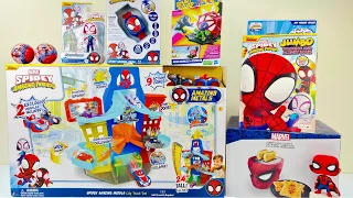 Marvel Spidey and His Amazing Friends Unboxing Review | Web Swinging Dual Race Track