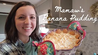 MAMAW'S OLD FASHIONED BANANA PUDDING | Special Dessert Recipe