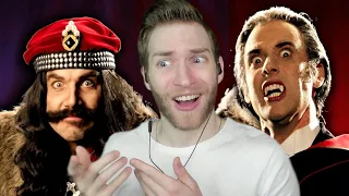 THEY'RE NOT THE SAME?! Reacting to "Vlad the Impaler vs Count Dracula" Epic Rap Battles of History
