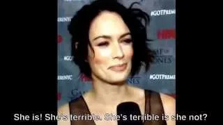 Lena Headey on Cersei [Funny]