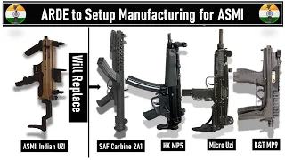 ASMI: Indigenous 9mm sub-machine gun​ | ARDE setting up manufacturing plant | Desi Uzi, MP5, MP9 gun