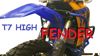 High Fender Kit for the T7 - Install video