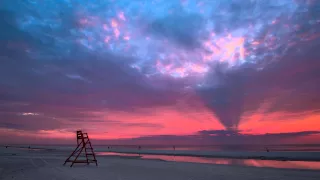 Beautiful Jacksonville Beach Sunrise Timelapse | 4k