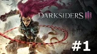 Darksiders 3. #1. Убежище. Грех Зависть. Прохождение без комментариев.