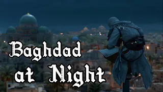 Ancient Baghdad at Night - AC Mirage Parkour Mod is Insane | 4K 60fps