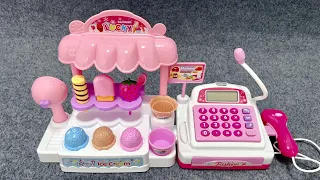9 Minutes Satisfying with Unboxing Cute Pink Ice Cream Store Cash Register ASMR｜Review Toys