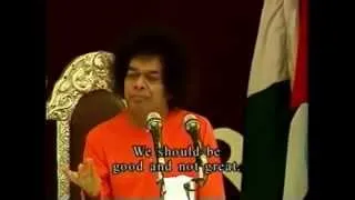 #SaiBabaspeech Sathya Sai Baba - Speech