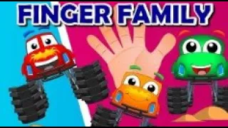 Monster Truck Finger Family Collection